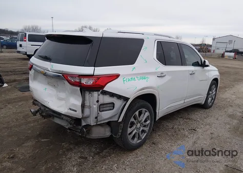 2018 Chevrolet Traverse Premier z USA, uszkodzony, nr VIN 1GNERKKW5JJ128634